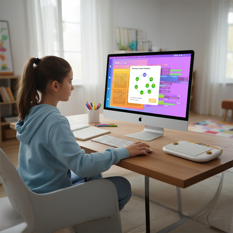 CodArk – Code Ark: Visual Coding Game Console